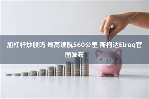 加杠杆炒股吗 最高续航560公里 斯柯达Elroq官图发布