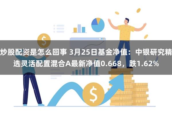炒股配资是怎么回事 3月25日基金净值：中银研究精选灵活配置混合A最新净值0.668，跌1.62%