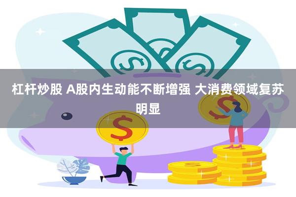杠杆炒股 A股内生动能不断增强 大消费领域复苏明显
